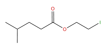 2-Iodoethyl 4-methylpentanoate